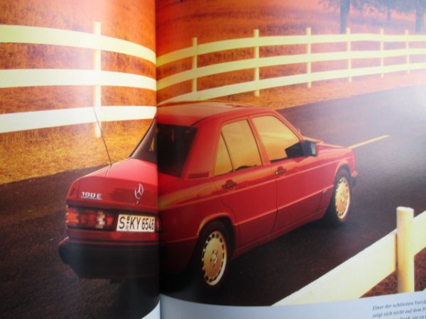 Mercedes Benz 190D +2.5 +1.8 +2.0 +2.3 +2.6 +2.5-16V Katalog +Sportline August 1992 W201 Rarität