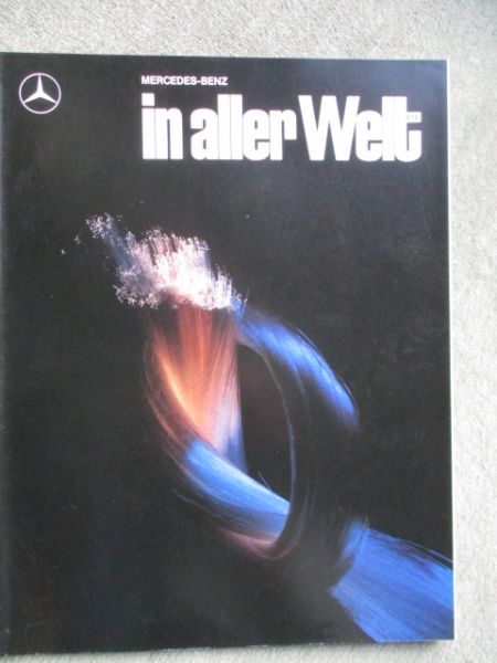 Mercedes Benz in aller welt 5/1988 Mercedes 307D,Sauber C9,190 2.5-16 W201
