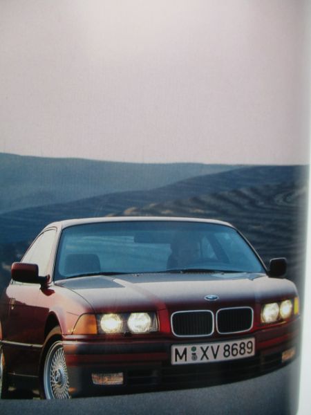 BMW 318is 320i 325i E36 Coupé Prospekt März 1993