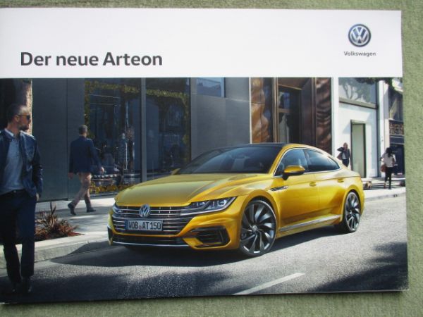 VW Arteon TSI TDI Prospekt März 2017