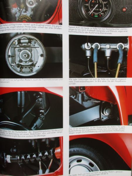 VW Käfer 1200L Prospekt Januar 1985 NEU Rarität
