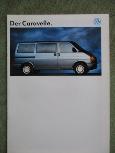 VW T4 Caravelle 2.0l +2.5l Ottomotor 1.9l +2.4l Dieselmotor Oktober 1992