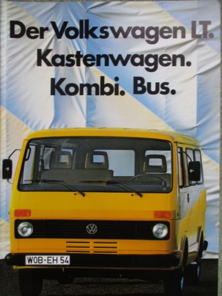VW LT Kastenwagen Kombi Bus +Hannover +Wolfsburg LT28 31 35 August 1984