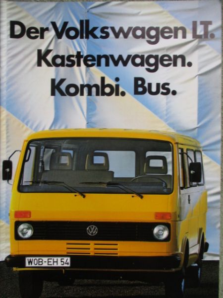 VW LT 28 31 35 40 45 Kombi Kastenwagen +Bus Hannover +Wolfsburg August 1983