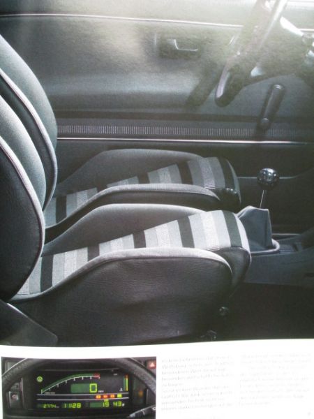 VW Golf GTI Typ16E Prospekt Januar 1987 +Technik/Ausstattung