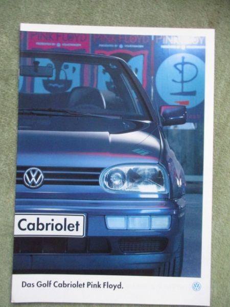 VW Golf III Cabriolet 1.8l 55kw 66kw 2.0l 85kw Katalog August 1994