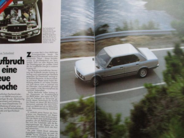 M Magazin der Mobilen Generation 2/1983 BMW 524td E28, Motorbootfahren