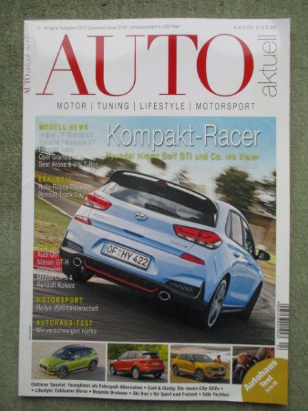 Auto aktuell 4/2017 Volvo S90 D5,Nissan GT-R, Dauertest Swift 1.2 4WD,Baleno,Ioniq Plug-in-Hybrid,Q5 2.0TDI quattro