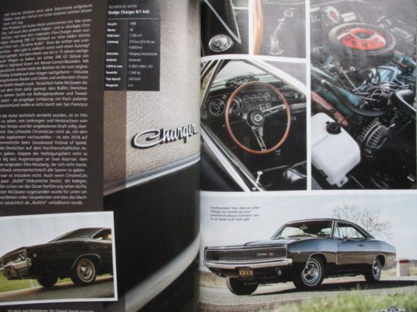 Träume Wagen 12/2020 50 Jahre Lamborghini Jarama gT,BMW 528i E12 Special, Dodge Charger R/T440 vs. Mustang GT 390 Bullitt Recreation