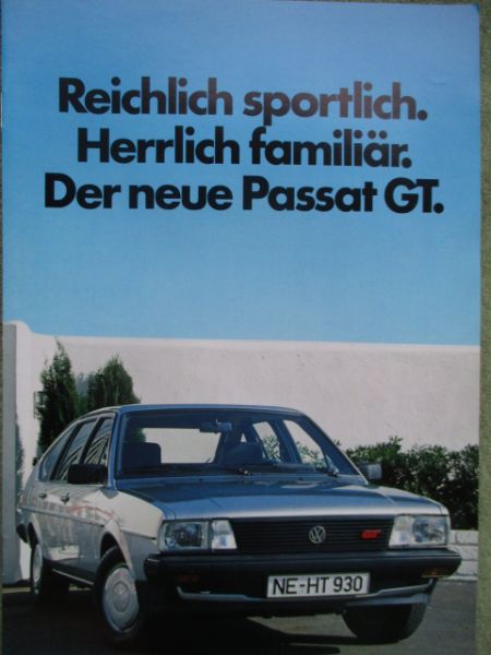 VW Passat GT Typ32B 82KW Katalog