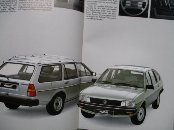VW Passat +Variant C und CL Typ32b Katalog