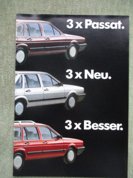 VW Passat Typ32B Schrägheck Stufe +Variant 44kw 55kw 66kw 85kw 100kw +Diesel 40kw 51kw Katalog