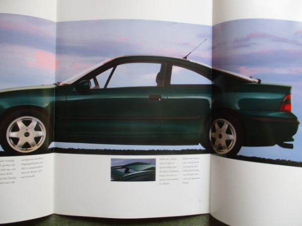 Opel Calibra Color Selection 85kw 110kw Prospekt März 1993