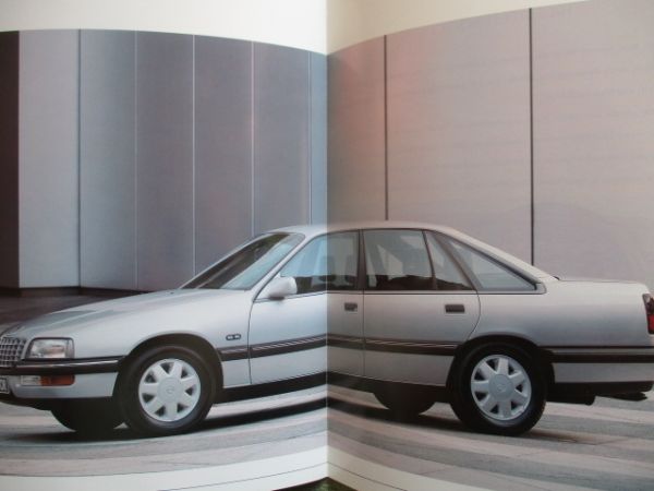 Opel Senator B Prospekt Vorabinformation August 1987