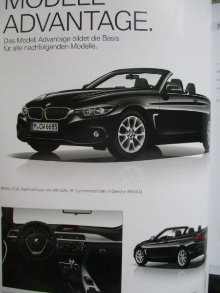 BMW 420i 430i 440i 420d 430d 435d F33 Cabriolet März 2020+M Sport +Preise