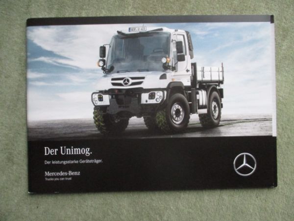 Mercedes Benz Unimog BR405 U216 U218 U318 U323 U423 U427 U429 U430 U527 U529 U530 Katalog Februar 2016