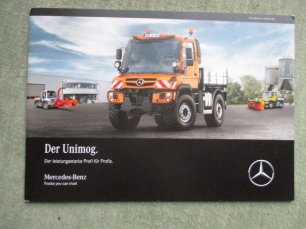 Mercedes Benz Unimog U216 U218 U318 U323 U423 U427 U430 U527 U530 BR405 Katalog November 2016