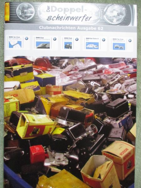 Der Doppelscheinwerfer Clubnachrichten Nr.62 Zulassungszahlen, 318 E21,