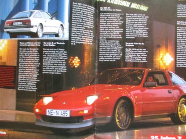 Nissan Life nr.2 April 1994 25 Jahre Z 260Z,280ZX,300ZX,+Twin Turbo,Micra Shopping,ADAC Tourenwagen Cup