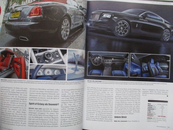 Auto aktuell 4/2016 Rolls-Royce Dawn, Volvo V90 T6,Mazda 3 CD100,S500 Cabriolet,Baleon 1.0 Dauertest,