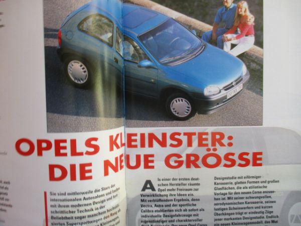 Autothek Alles über den Opel Corsa B im März 1993 Sonderheft