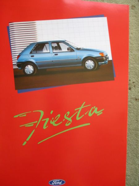 Ford Fiesta C CLX S XR2i 3-türig 5-türig Februar 1989