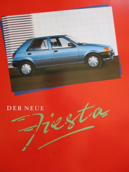 Ford Fiesta C CLX S +XR2i Prospekt Juni 1989