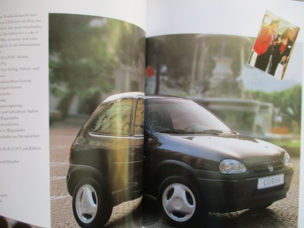 Opel Corsa B Eco Swing Joy Sport +16V +GSi 16V Katalog Juni 1994