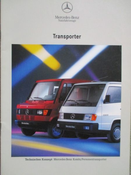 Mercedes Benz Transporter Kombi +Personen Katalog März 1993 100D 208D-310