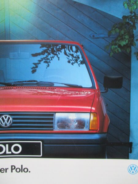 VW Polo Steilheck +Coupé +Fox +Stadtlieferwagen Katalog Januar 1994+Preisliste