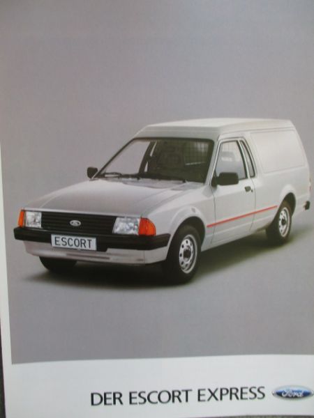 Ford Escort Express 37kw 51kw August 1983