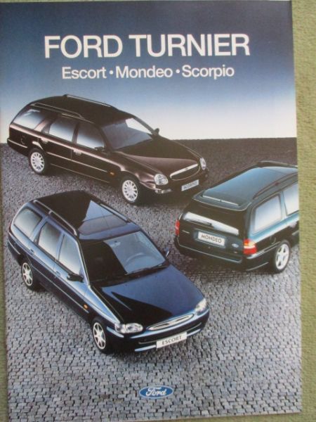 Ford Escort Mondeo Scorpio Turnier Katalog April 1995 NEU