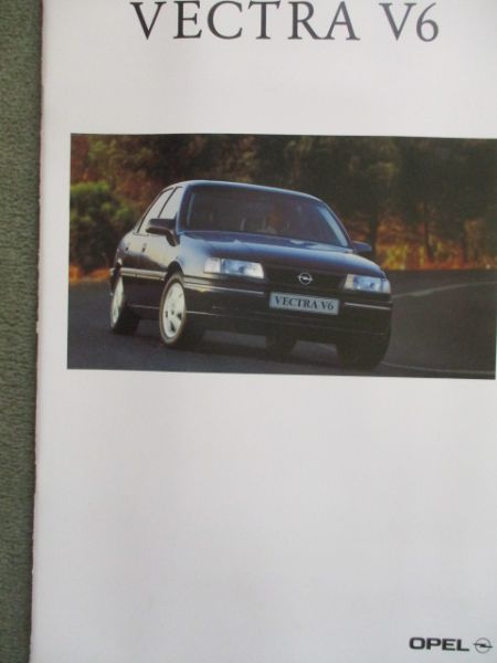 Opel Vectra A V6 Prospekt Februar 1993 GL eco GLS CD/Diamant GT/16V +Turbo +Exclusiv +Preisliste