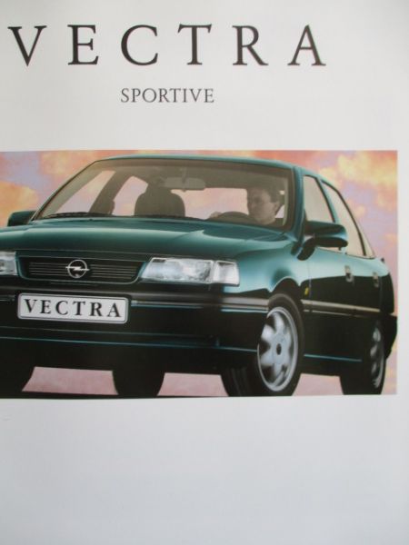 Opel Vectra A Sportive Katalog Juni 1993