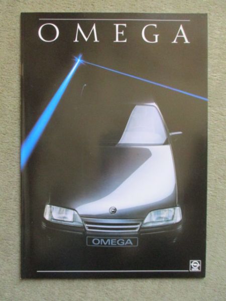 Opel Omega A GL GLS CD +Caravan Katalog Oktober 1986
