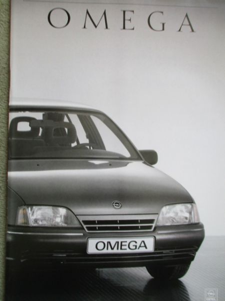 Opel Omega A Limousine +3000 +Caravan 1.8S 2.0i kat 2.4i kat 2.3D 2.3TDI 3.0i Kat August 1988