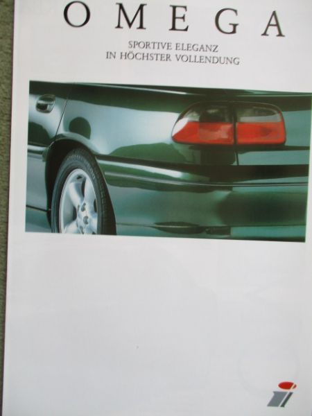 Opel Omega B Irmscher Tuning Oktober 1994 Katalog