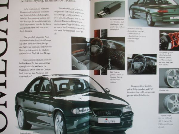 Opel Omega B Irmscher Tuning Oktober 1994 Katalog