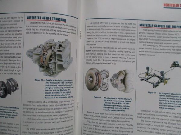 Cadillac Northstar System 4T80-E +Engine Information Englisch USA