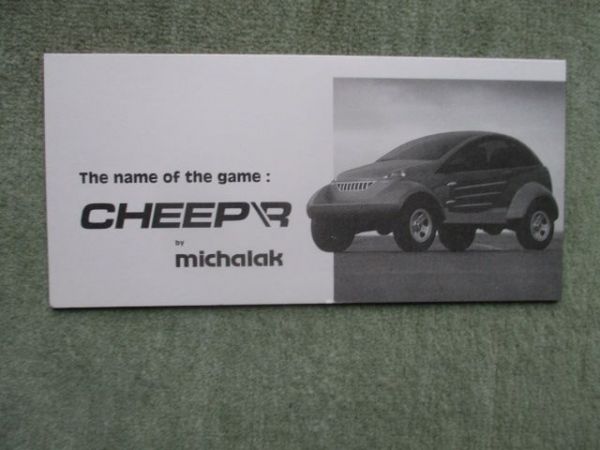 michalak Cocoon Chrysler Viper +Cheep/R Prototypen + design Presseinformation