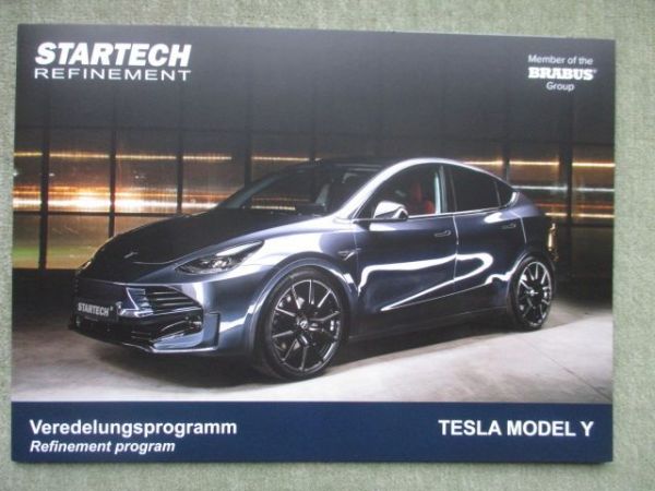 Brabus Startech Tesla Model Y Veredelungsprogramm Katalog November 2021