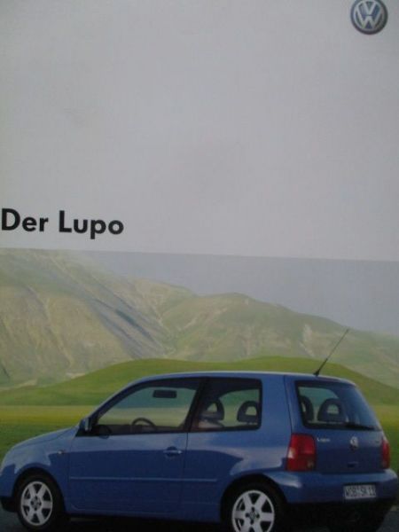 VW Lupo Katalog 37kw 44kw 55kw 74kw 92kw 44kw SDI +55kw TDI Mai 2004
