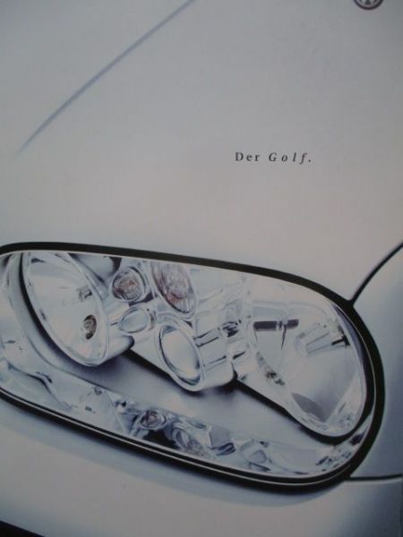 VW Golf IV +Highline +Colour Concept +GTI +V6 April 2001+Preisliste