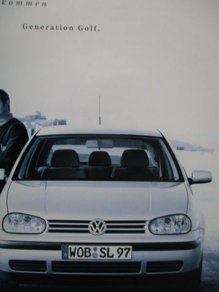 VW Golf IV +Highline +Colour Concept +GTI +V6 April 2001+Preisliste