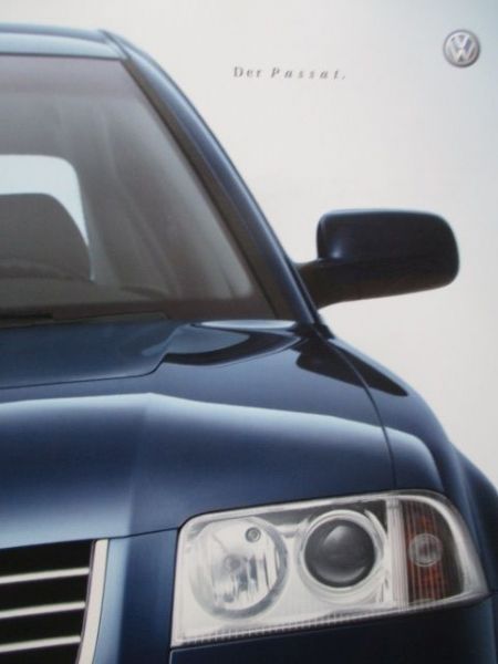 VW Passat (3BG) +Highline Katalog Oktober 2001