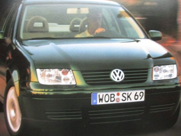 VW Bora 1J2 Oktober 2003 Prospekt 55kw 75kw 77kw 81kw 85kw 110kw 132kw +TDI 74kw 96kw 110kw Oktober 2003