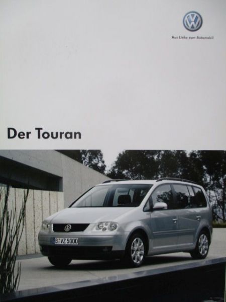 VW Touran (1T) +Highline Katalog Dezember 2004