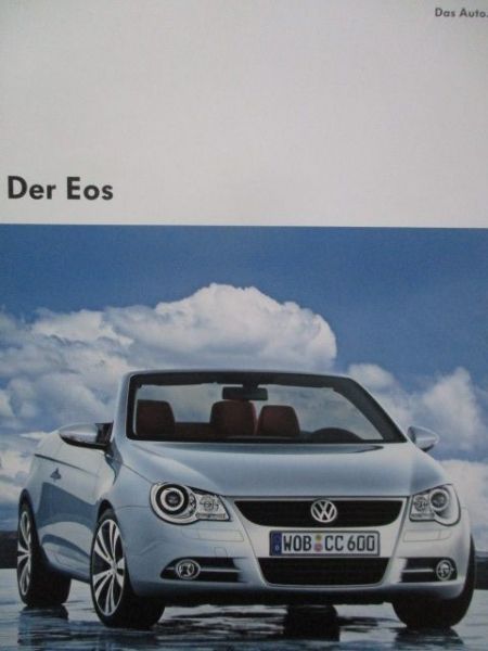 VW Eos Prospekt 85kw 110kw FSI 147kw Turbo FSI +V6 184kw +103kw TDI PD Mai 2006