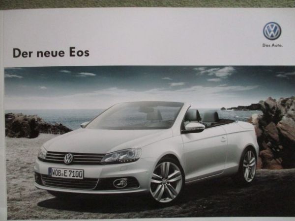 VW Eos +Exclusive 90kw TSI 118kw 155kw +TDI BlueMotion 103kw Prospekt Februar 2011