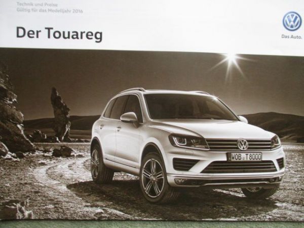 VW Touareg (7L) V6 TDI SCR +Terrain Tech 150kw 193kw Modelljahr 2016